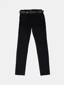 V-Mart Boys Navy Blue Classic Chinos Trousers