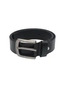 Kara Men Black Leather Formal Belt