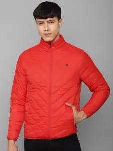 Allen Solly Men Red Cotton Padded Jacket