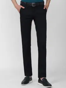 Van Heusen Sport Men Navy Blue Slim Fit Trousers