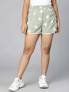 Oxolloxo Girls Printed Casual Shorts