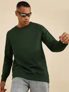 Styli Cotton Raglan Sleeves Regular Fit Sweatshirt