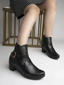 Shoetopia Women Black Regular Boots