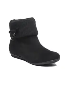 Bruno Manetti Women Black Winter Boots