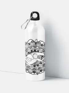 macmerise White Couple Dance Design Printed BPA Free Sipper Water Bottle 750 Ml