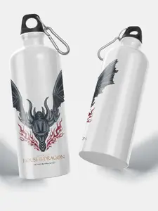 macmerise White House of Dragon Graphic Dragon Design Aluminium Sipper Water Bottle 750 ML
