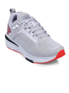 Campus Men Grey Mesh Running Shoes