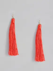 Sangria Tasselled Drop Earrings