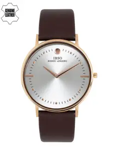 IBSO Men Silver-Toned Analogue Watch 16151GBR