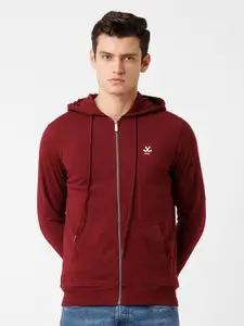 WROGN Front-Open Hooded Sweatshirt