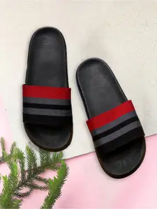 Pampy Angel Women Striped Rubber Sliders