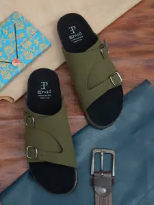 El Paso Men Slip On Comfort Sandals