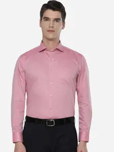 Greenfibre Men Pink Formal Shirt
