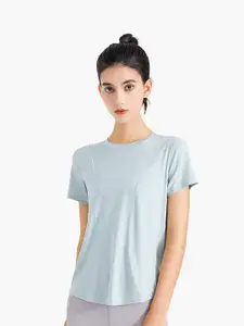 JC Collection Green Styled Back Top
