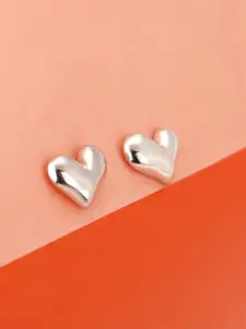 GIVA 925 Sterling Silver Heart Shaped Studs Earrings