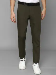 Allen Solly Men Green Casual Trousers