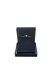 URBAN FOREST Men Leather Two Fold Wallet