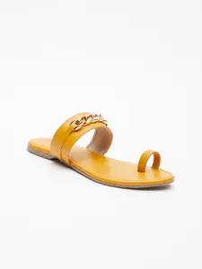 Tokyo Talkies Women Embellished One Toe Flats