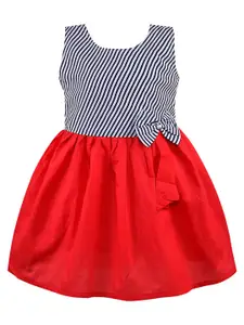 Wish Karo Girls Red Frock Dress