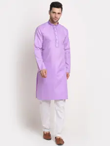KRAFT INDIA Men Pure Cotton Kurta with Pyjamas