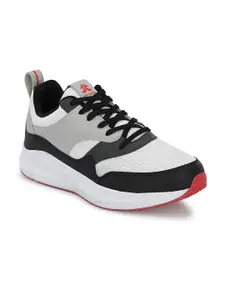 OFF LIMITS Men White Mesh Running Non-Marking Shoes