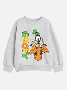 YK Disney Teen Boys Disney Goofy Printed Sweatshirt