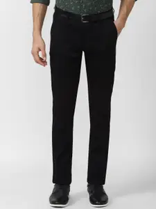 Van Heusen Sport Men Black Casual Trousers
