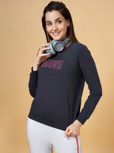 Ajile by Pantaloons Women Printed Cotton Sweatshirt