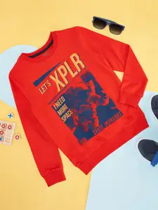 Pantaloons Junior Boys Printed Sweatshirt