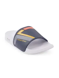 Campus Men Printed Sliders Flip Flops