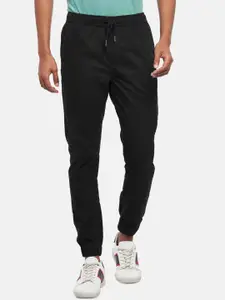 Urban Ranger by pantaloons Men Black Slim Fit Joggers Trouser