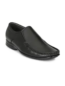 Azzaro Black Men Black Semiformal Slip-Ons