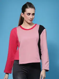 Athena Women Colourblocked Sweatshirt
