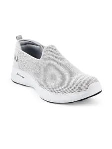 Campus Men Grey Mesh Running Sports Shoes