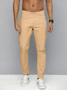 Flying Machine Men Slim Tapered Fit Mid-Rise Chinos Trousers