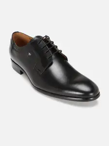 Louis Philippe Brown Leather Formal Derbys