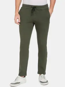 Arrow New York Men Olive Green Solid Trouser