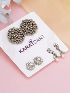 KARATCART Multicoloured Classic Studs Earrings