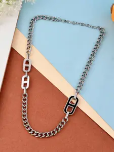 AQUASTREET Silver-Plated Handcrafted Necklace