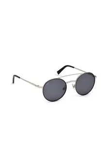 WEB EYEWEAR Women Round Sunglasses WE0233 50 16A-Blue