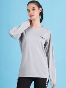 MACK JONNEY JONNEY Women Grey T-shirt