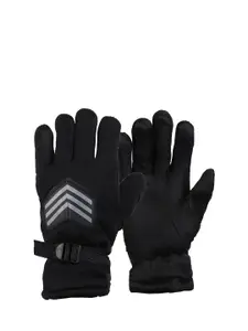 ELLIS Men Black Solid Hand Gloves