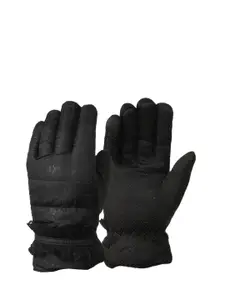 ELLIS Women Black Solid Gloves