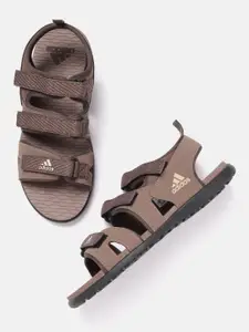ADIDAS Men Woven Design Yanet Striped Sports Sandals