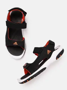 ADIDAS Men Brand Logo Embossed Strudi Sports Sandals