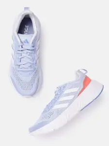 ADIDAS Women Woven Design Questar Running Shoes with Striped Detail