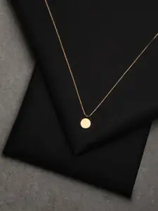 ToniQ Women Gold-Toned Gold-Plated Necklace