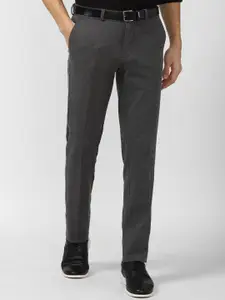 Van Heusen Sport Men Grey Slim Fit Trousers
