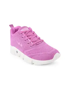 Campus Women Pink Mesh Running Shoes