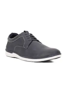Bata Men Solid Synthetic Lace-Up Derbys